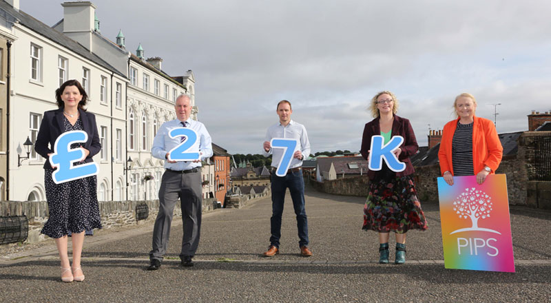 NIE Networks raises £27,000 for mental health charity PIPS during pandemic