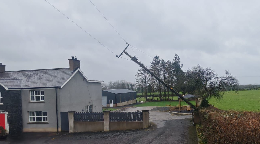 Storm Éowyn Update: 1pm Monday 27th Jan